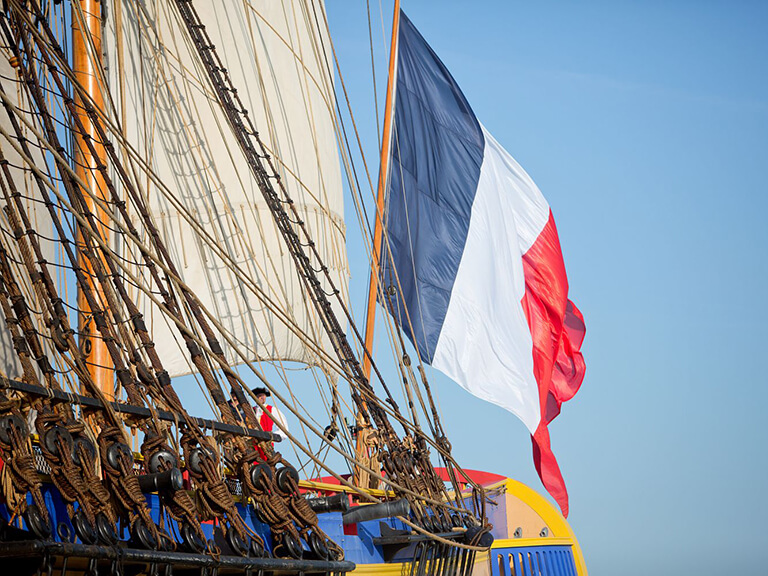 L'Hermione à Rochefort